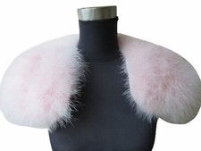 Real ostrich feather fur - real,