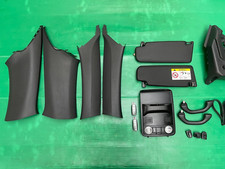 VW BEETLE PILLAR COLUMN TRIM ROOF PANEL INTERIOR LIGHT SUN VISOR BLACK 2011-2019