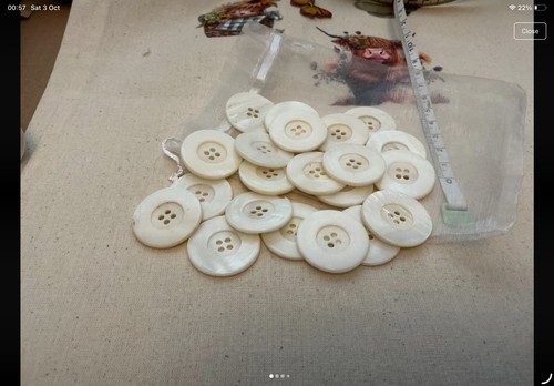 Mother pearl shell - mother, buttons
