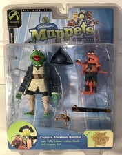 Captain Smollet - Kermit - Muppet Action Figure - Series Seven- Palisades -BNIB