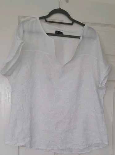 Luca vanucci white - luca, embrodered