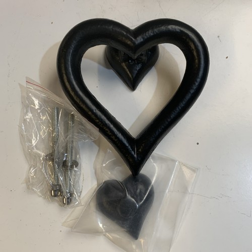 Heart door knocker matt - heart,
