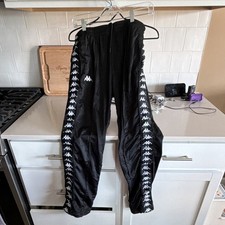 Kappa Men's Black Track Pants