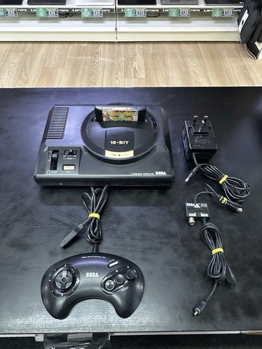 Sega mega drive black console - sega,