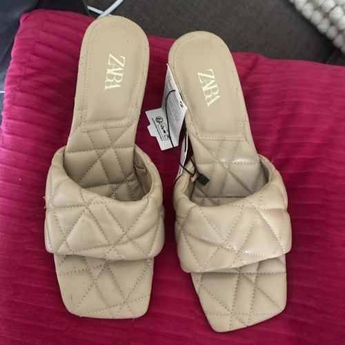 Zara padded beige - zara,