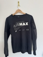 Nike AirMax Black Sweatshirt Size XS  With Logo