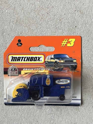 Matchbox grain grabber combine - grain,