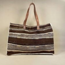 Vintage Carpet Bag Large