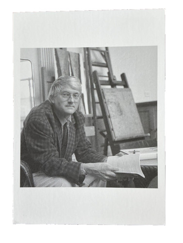 David hockney postcard - david,