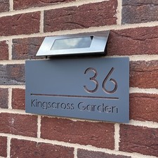 House Number Plaques With