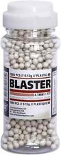 ASG BLASTER Plastic Airgun BB's, 4.5mm, 0.13g - 1000 pcs 17939