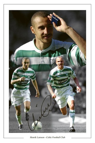Henrik larsson celtic montage - henrik,
