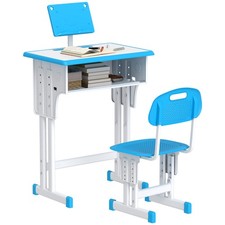 HOMCOM Kids Desk and Chair Set
