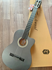NEW Classical Guitar, Tanglewood Model EMETCLE Black, Thinline Electro Acoustic.