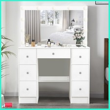 Large White Dressing Desk