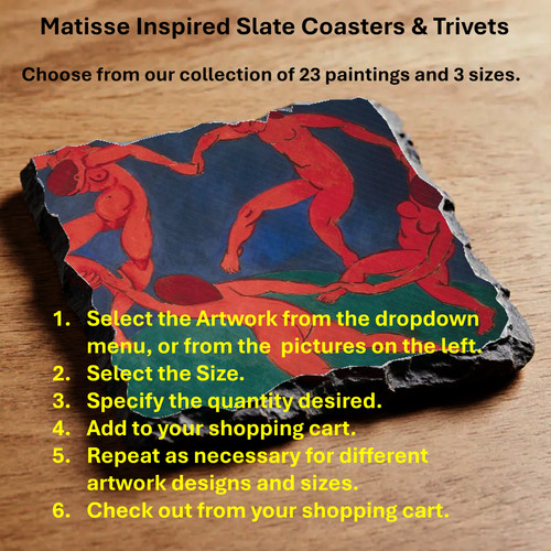 Matisse artwork slate - artwork,