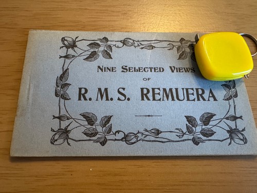 Original rms remuera postcard - original,
