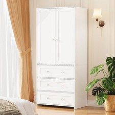 Wardrobe Closet with Drawers