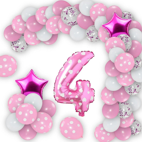 Girls pink birthday party - girls,