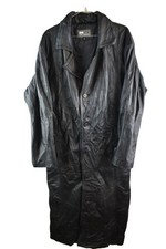 AVIATRIX Black Leather Long