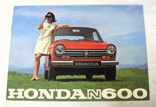 HONDA N600 Car Sales Brochure