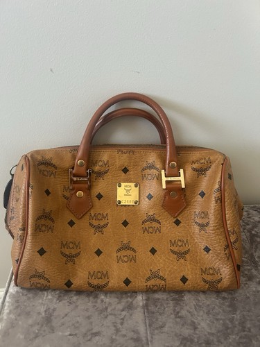 Mcm vintage boston top handle - vintage,