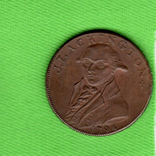 1794 half penny - , lackington