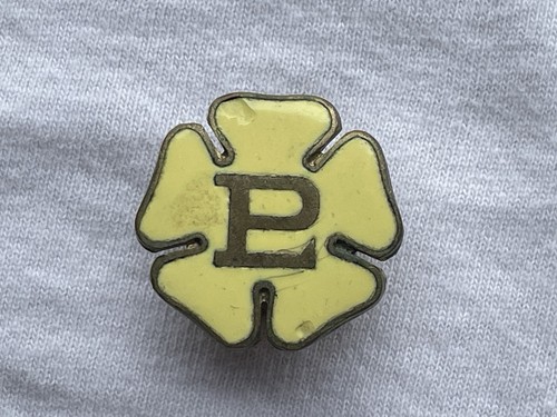 Vintage enamelled primrose - vintage,