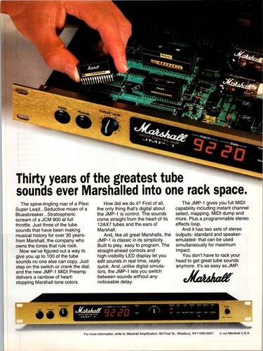 1994 marshall jmp print - marshall, jmp-1