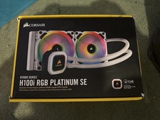 Corsair Hydro Series H100i Rgb Platinum SE CPU Cooler 240mm