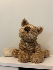 Captain Jack Ginger tabby cat Alice Bear Shop Soft Plush Toy 9” Russ Berrie bean