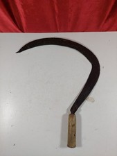 Large Antique Sickle Hand Scythe