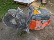 Husqvarna K760  Petrol Disc Cutter. Concrete Cut off saw. 