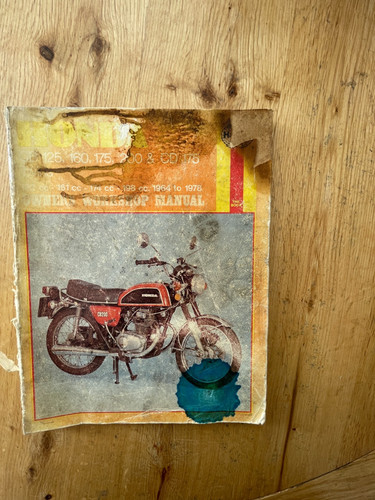 Honda cb125 160 175 200 - cb125,160,175,200, and