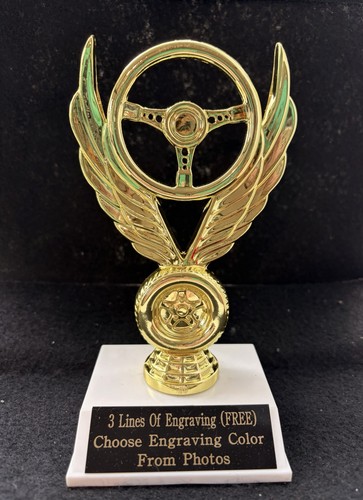 Winged wheel trophy - 6,