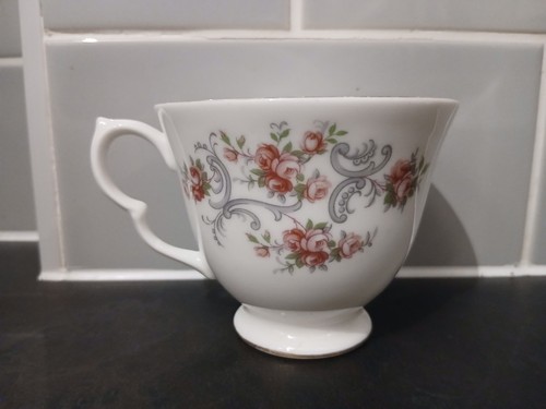 Vintage royal osbourne teacup - vintage,
