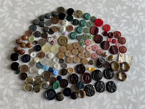 Vintage button job lot bundle - job,