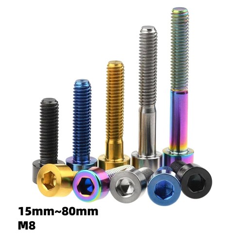 Titanium bicycle screws - ti,