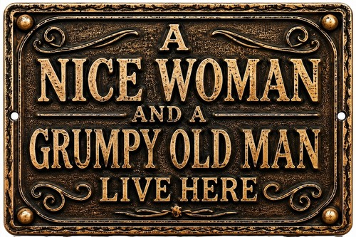 Funny grumpy old man - old, nice