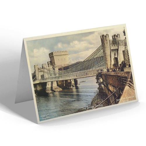 Greeting card vintage wales - card,