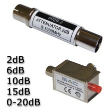Attenuator vhf uhf - tv, vhf/uhf