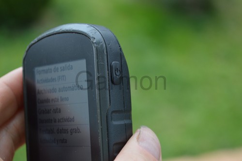 Rubber power button garmin - rubber,
