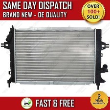 VAUXHALL ASTRA H 1.7 CDTI MANUAL RADIATOR 2004>ONWARDS 2 YEAR WARRANTY BRAND NEW