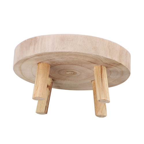 Wood plant stand flower pot - stand,