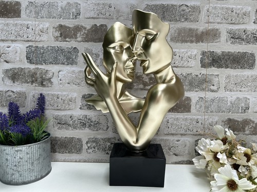 37cm gold colour - couple, lovers
