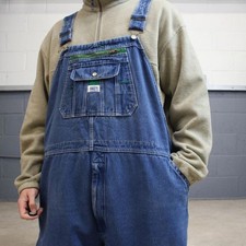 Vintage baggy denim Dungarees