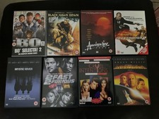 8 DVDs, age 15+ All great condition, see details
