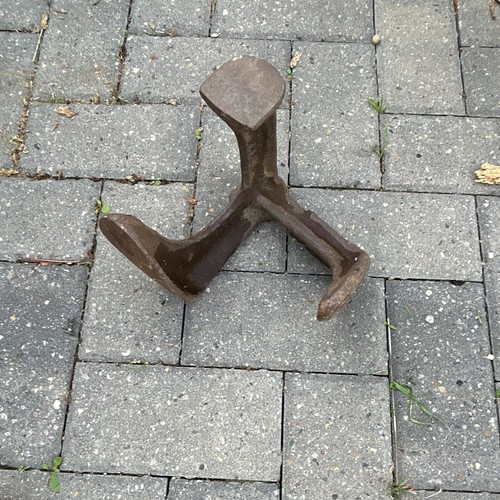 Cast iron boot - iron, jack