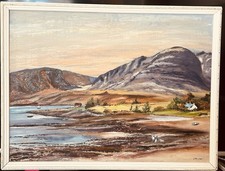 Vintage Scottish Highlands Oil