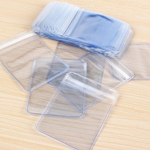 100pcs clear pvc plastic - pvc, coin